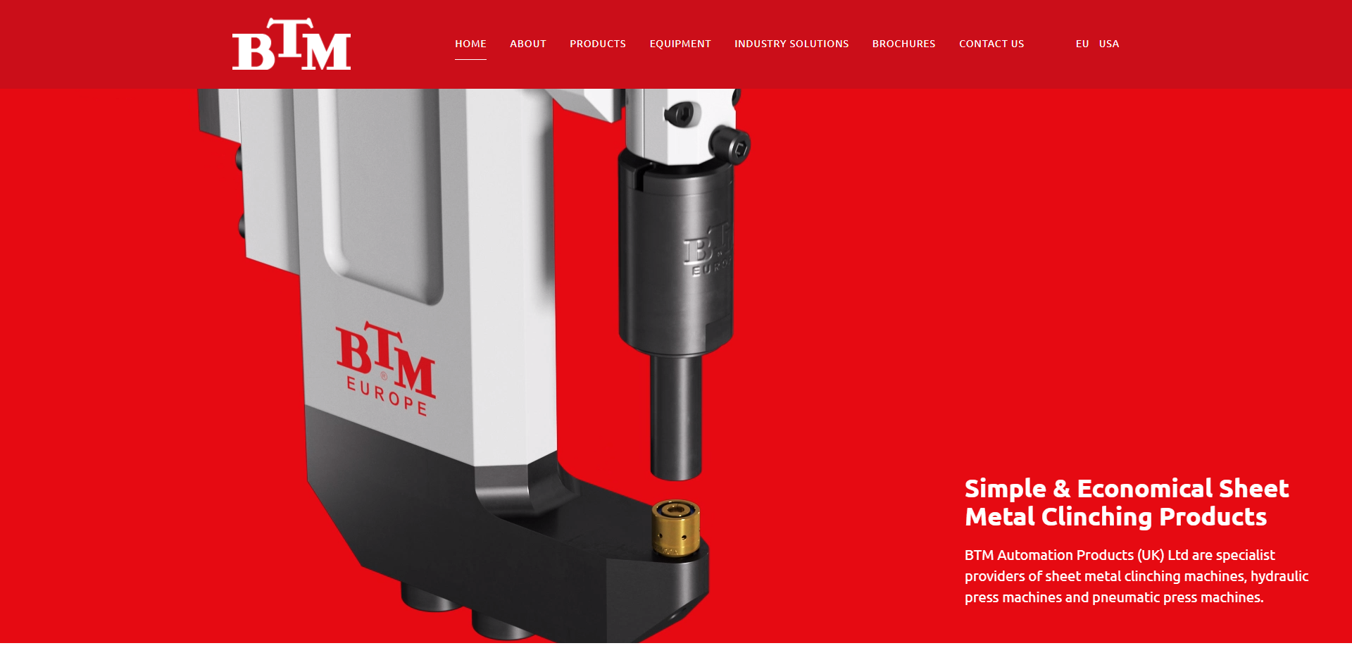 BTM Automation Products BTM Automation Products Metal Clinching